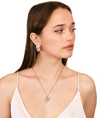 Petit Moments Bubble Initial Necklace