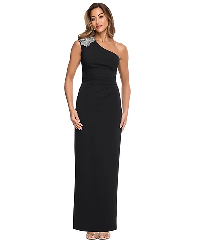 Xscape Women's One-Shoulder Ball Gown