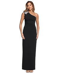 Xscape Women's One-Shoulder Ball Gown