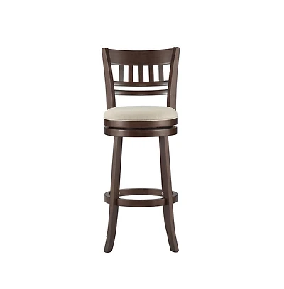 iNSPIRE Q Jaxon Lattice Back Swivel Bar Stool