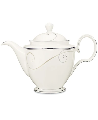 Noritake Dinnerware, Platinum Wave Coffee Pot