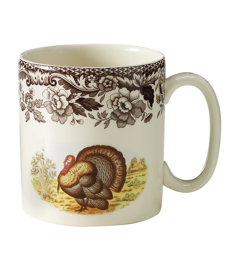 Spode Woodland Turkey Mug