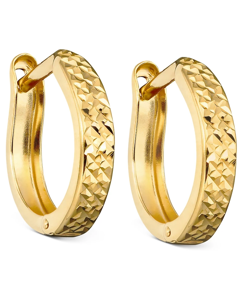 10k Gold Hoop Earrings