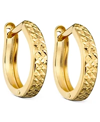 10k Gold Hoop Earrings