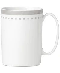 kate spade new york Charlotte Street East Grey Collection Mug
