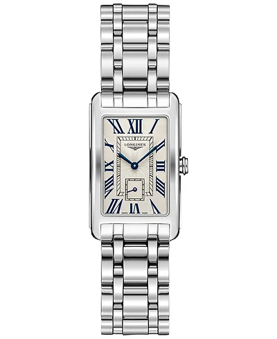Longines Women's Swiss Dolcevita Stainless Steel Bracelet Watch 23x37mm L55124716
