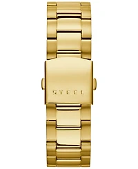 Guess Men's Chronograph Gold-Tone Stainless Steel Bracelet Watch 45mm