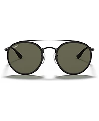Ray-Ban Polarized Sunglasses , RB3647N Round Double Bridge