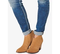 Silver Jeans Co. Mid Rise Distressed Girlfriend