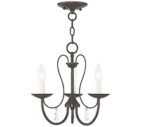 Livex Mirabella - Light Metal Chandelier
