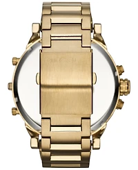 Diesel Men's Mr. Daddy 2.0 Gold-Tone Ion-Plated Stainless Steel Bracelet Watch 57mm DZ7333