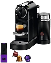 Nespresso Original CitiZ Espresso Machine by De'Longhi, with Aeroccino Milk Frother