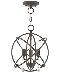 Livex Aria 3 Light 12" Pendant