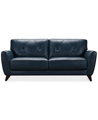 Myia Tufted Back Leather Sofa Collection Created For Macys