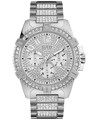 Guess Men's Stainless Steel Bracelet Watch 50mm