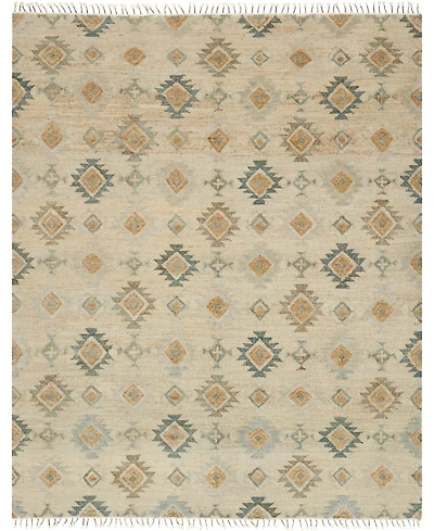 Loloi Owen Ow-05 Pewter/Sand 5' x 7'6" Flatweave Area Rug