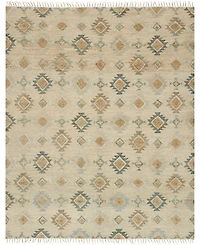 Loloi Owen Ow-05 Pewter/Sand 5' x 7'6" Flatweave Area Rug