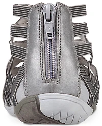 Baretraps Women's Samina Cage Upper Flat Sandals