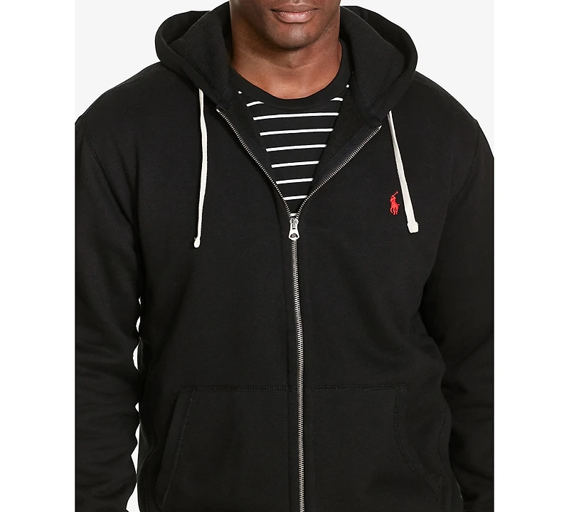 Polo Ralph Lauren Men's Big & Tall Full-Zip Signature Fleece Hoodie