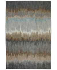 Closeout Karastan Euphoria Cashel Abyss Blue Area Rug Collection
