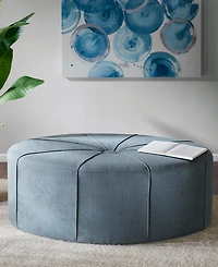 Tasha Oval Ottoman