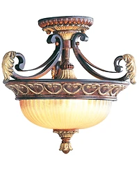 Livex Villa Verona Semi-Flush Light
