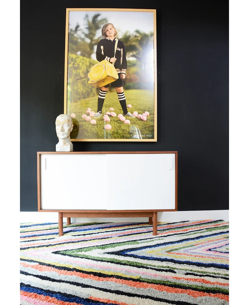 Novogratz by Momeni Bungalow BUN04 Multi 5'0" x 7'6" Area Rug