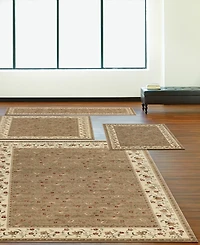 Closeout! Km Home Florence Floral 4-Pc. Rug Set