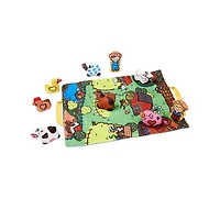 Melissa & Doug Take-Along Farm Play Mat