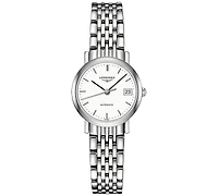 Longines Women's Swiss Automatic Elegant Stainless Steel Bracelet Watch 26mm