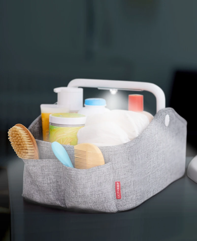 Skip Hop Nursery Style Light-Up Diaper Caddy