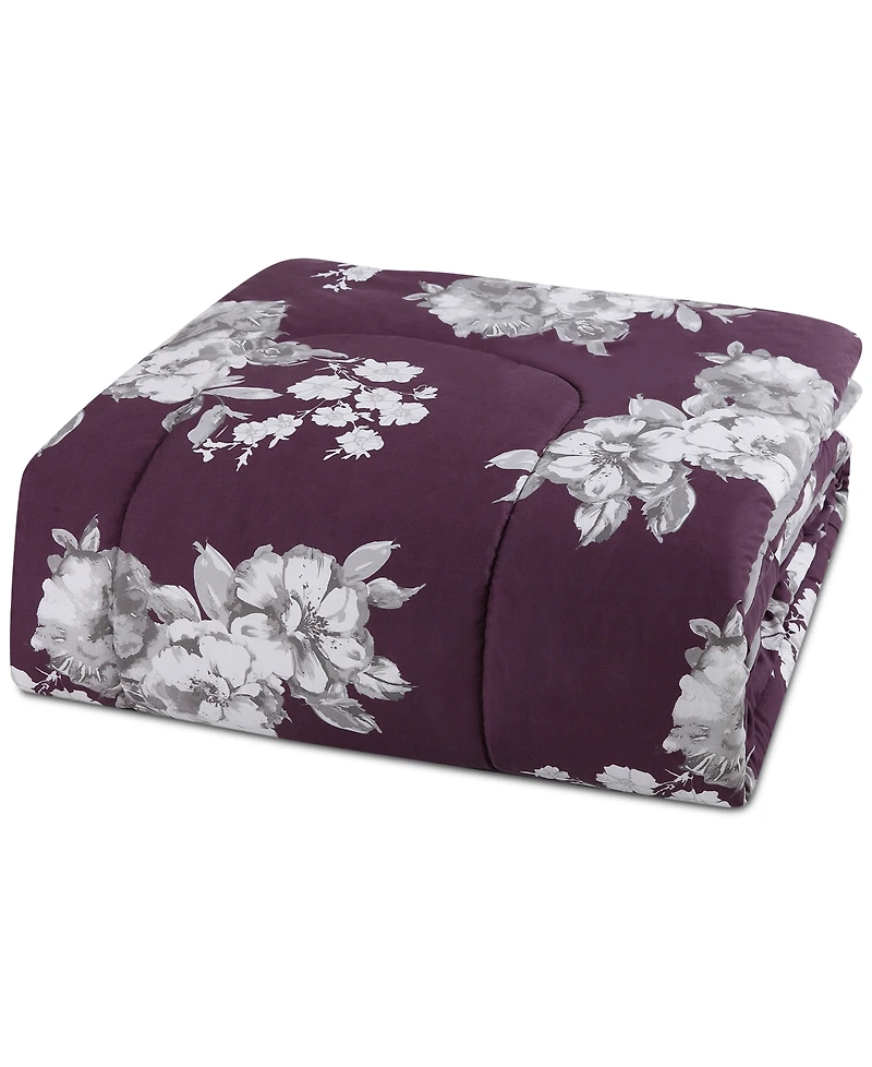 Style 212 Peony Garden Floral 12-Pc. Comforter Set, King