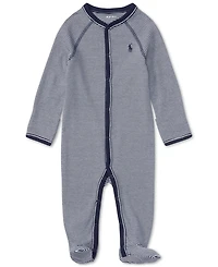 Polo Ralph Lauren Baby Boys Striped Cotton Coverall