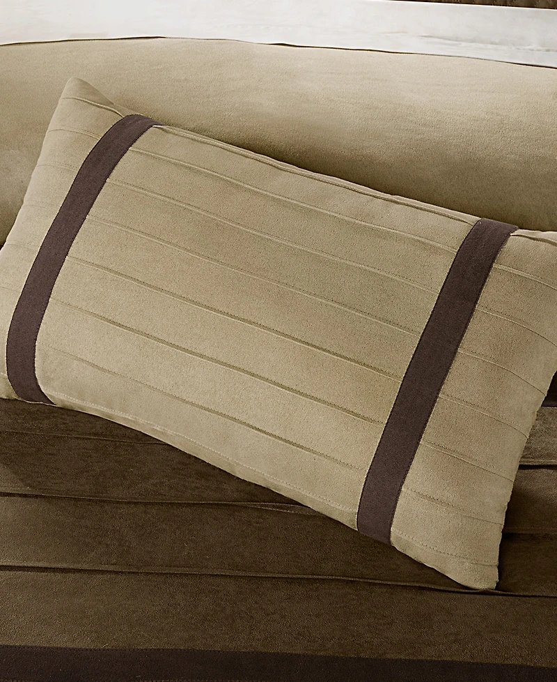 Madison Park Palmer Faux-Suede7-Pc. Comforter Set, Queen