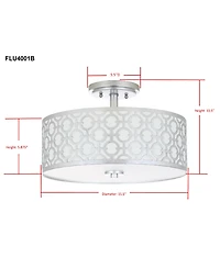 Safavieh Vera Flush Mount