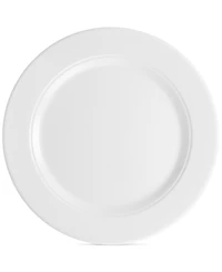 Q Squared Diamond 10.5" Round Melamine Dinner Plate, Set of 4