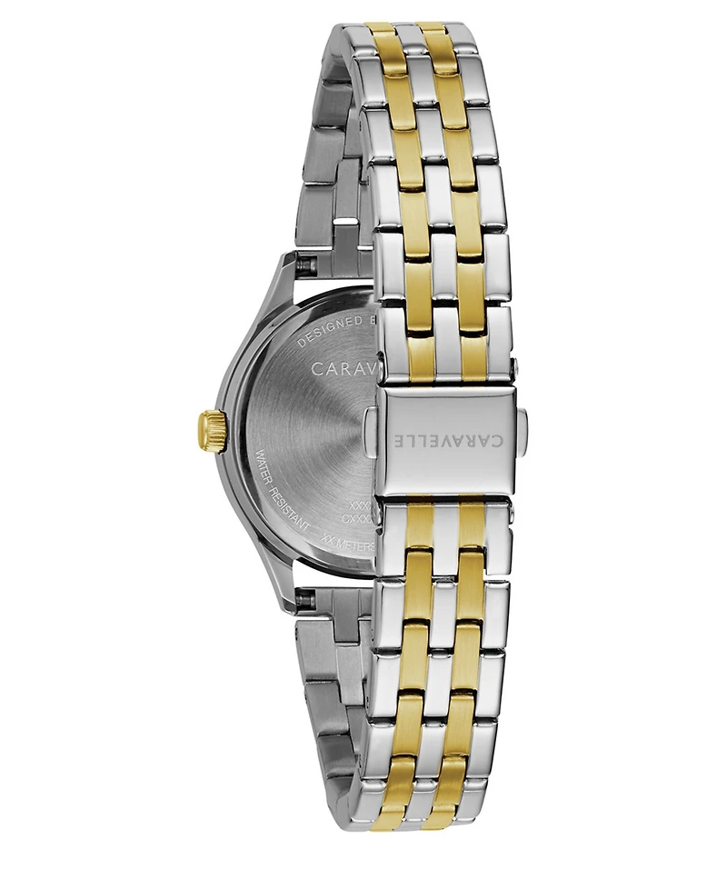 Caravelle Designed by Bulova Women's Two-Tone Stainless Steel Bracelet Watch 32mm