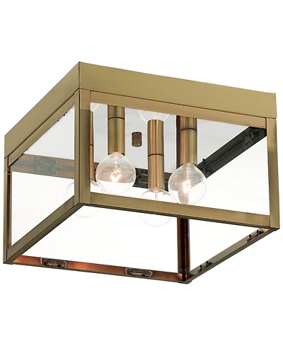 Livex Nyack 4-Light Flush Mount