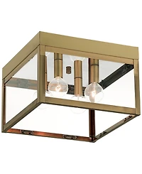 Livex Nyack 4-Light Flush Mount