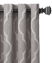 Elrene Home Fashions Medalia Geometric Window Curtain Panel