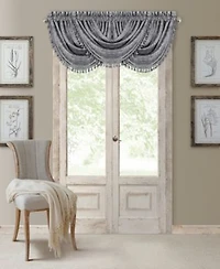 Elrene Home Fashions Antonia Damask Print Blackout Window Curtain