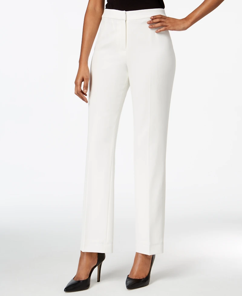 Kasper Women's Stretch Crepe Trouser Pant