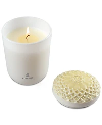 Lladro Echoes of Nature Tropical Blossoms Candle