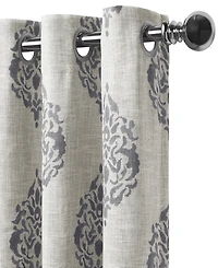 Elrene Home Fashions Navara Medallion Room Darkening Window Curtain