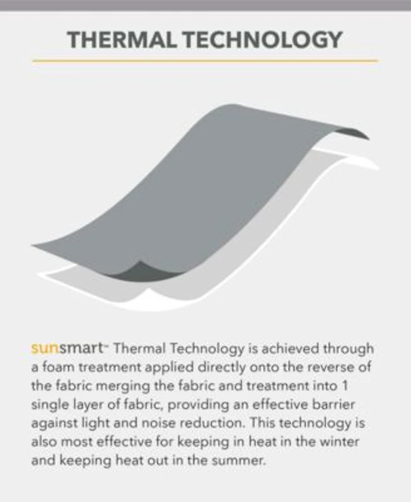 Sunsmart Maya Heathered Blackout Window Panels