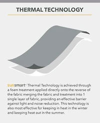 Sunsmart Maya Heathered Blackout Window Panels