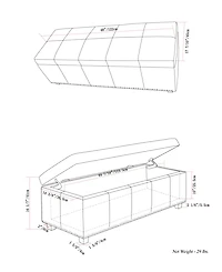 Rhodes Storage Bench