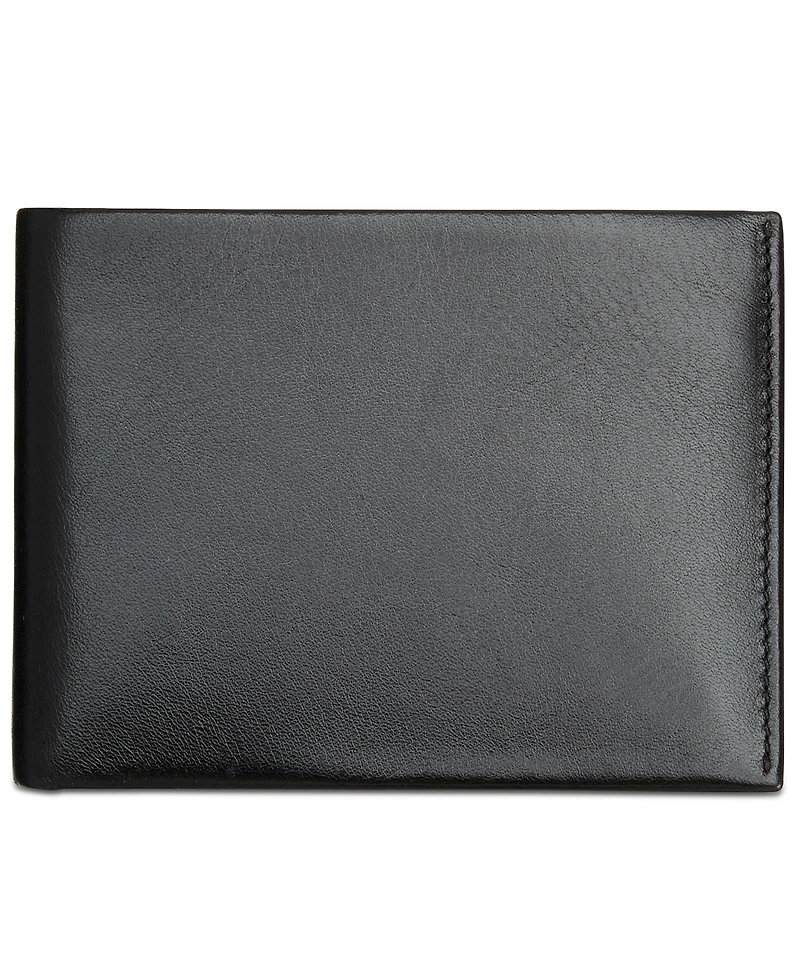 Perry Ellis Leather Pass Case & Removable Card