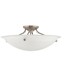 Livex Oasis Semi Flush Light