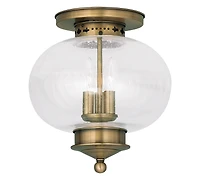 Livex Harbor 3-Light Flush Mount